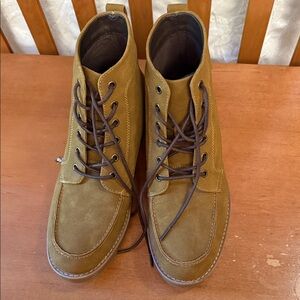 Sonoma Men's Brown Lace-Up Boots size 10.5 NWOT🎄Price drop